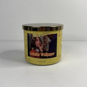 Goose Creek Willy Wonka Lickable Wallpaper Candle 3 Wick New Watermelon Sugar